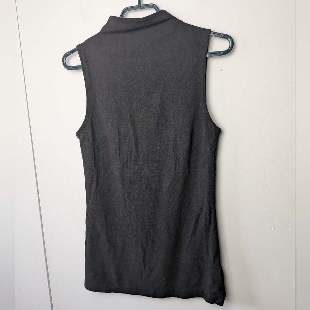 BABATON ARITZIA Women Black Sleeveless Top Size S Fine Italian Fabric